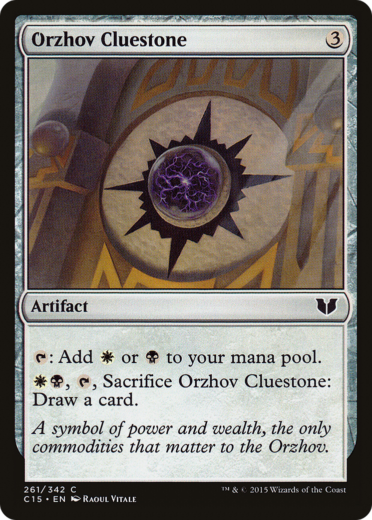Orzhov Cluestone (C15) #261 [EN/N] s/o