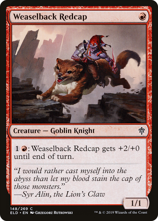 Weaselback Redcap (ELD) #148 [EN/N] s/o