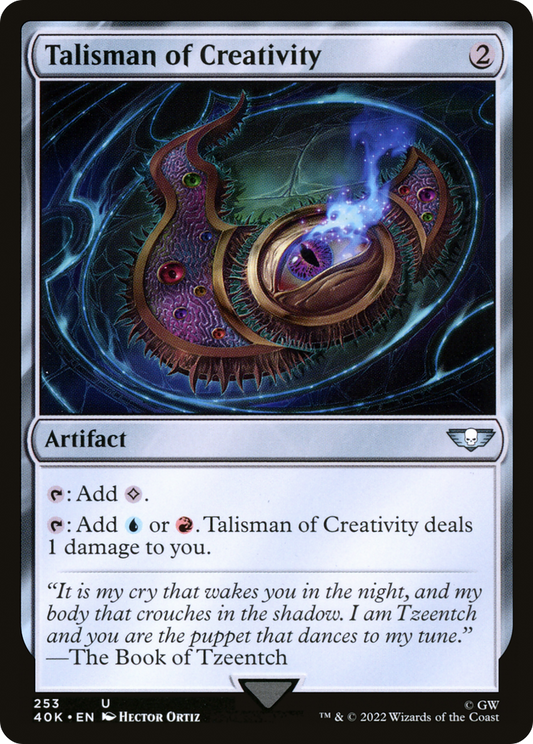 Talisman of Creativity (40K) #253 [EN/N] s/o