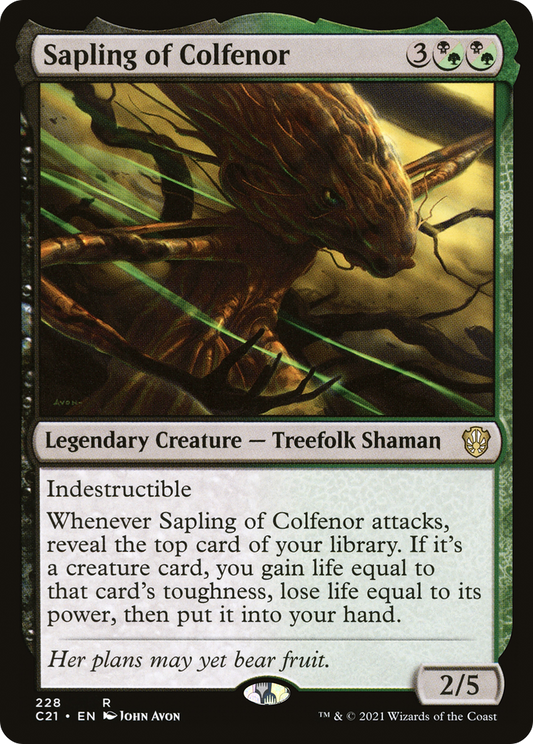 Sapling of Colfenor (C21) #228 [EN/N] s/o