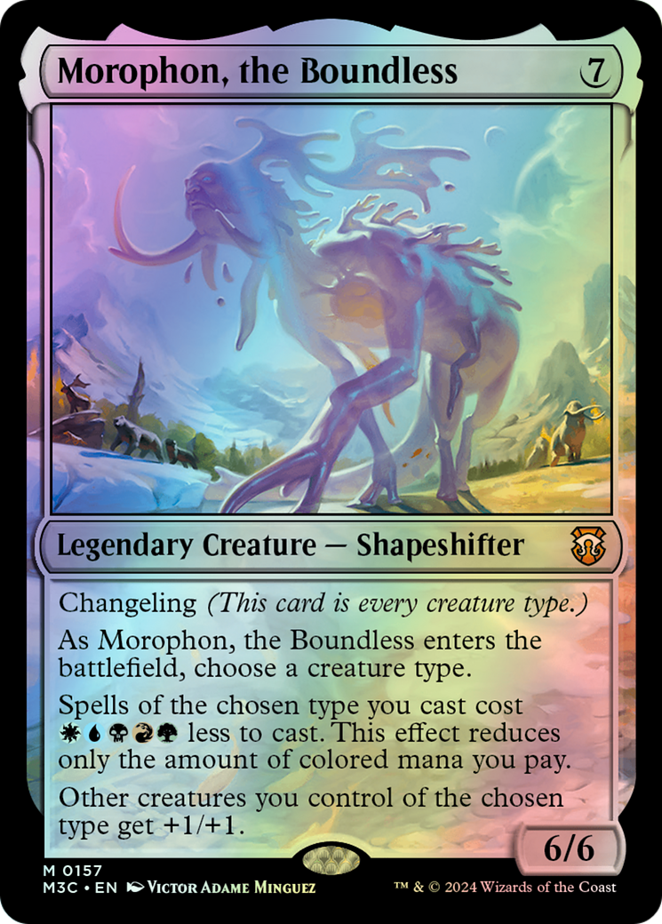 Morophon, the Boundless - Ripple Foil (M3C) #157 [EN/F]