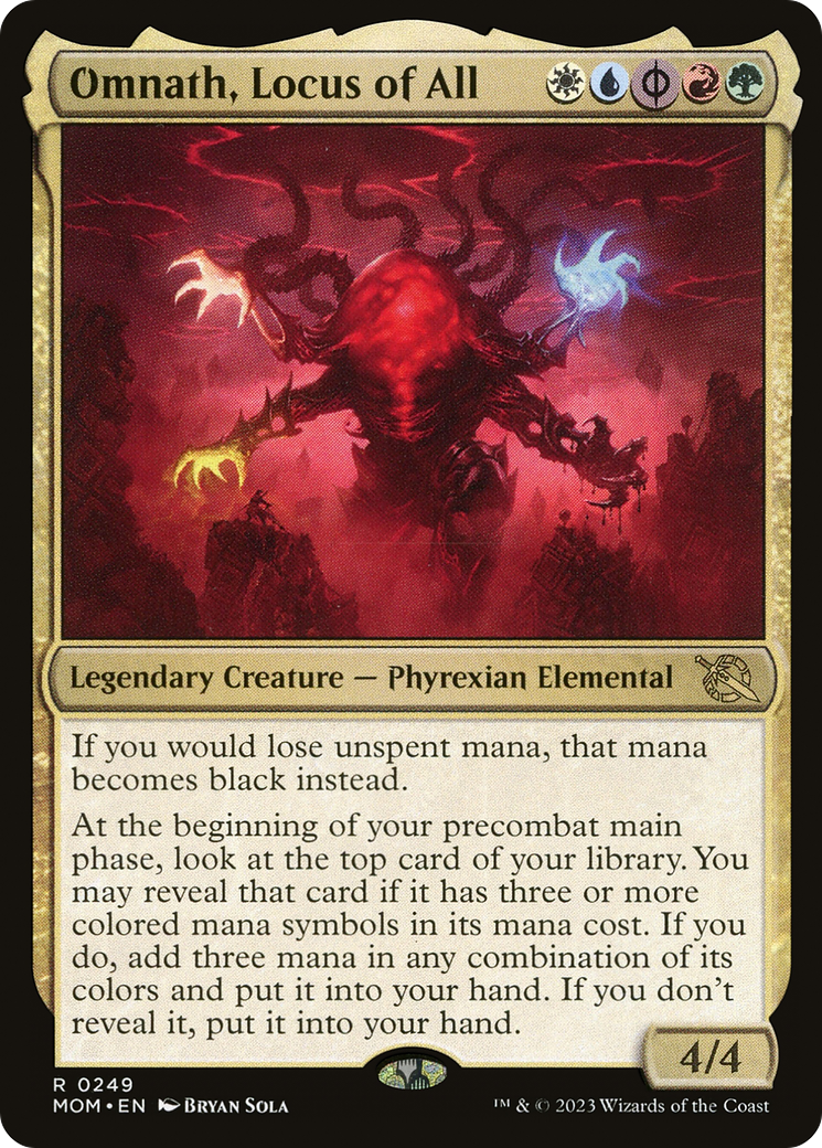 Omnath, Locus of All (MOM) #249 [EN/N]