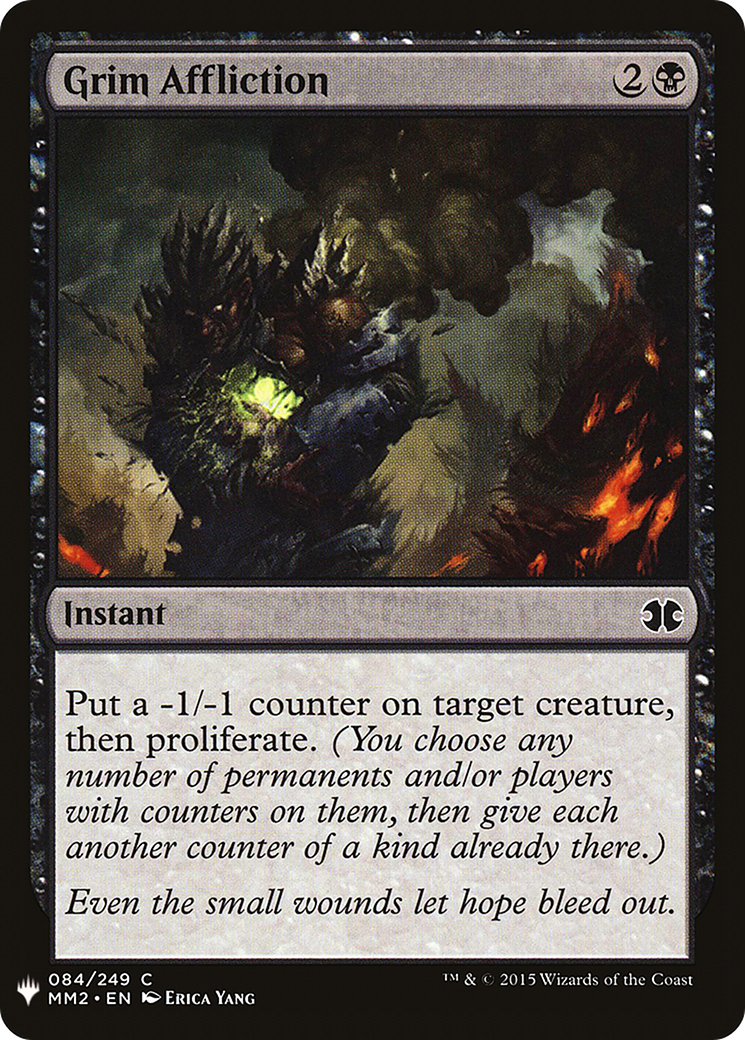 Grim Affliction (PLST) #MM2-84 [EN/N] s/o