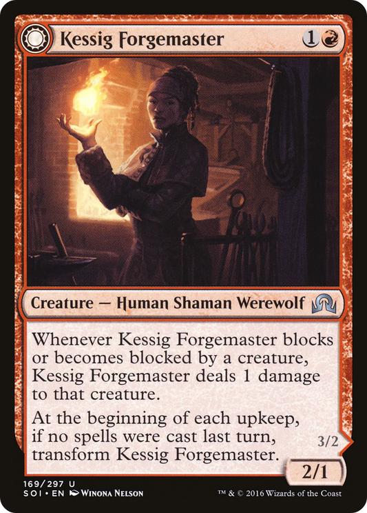 Kessig Forgemaster // Flameheart Werewolf (SOI) #169 [EN/N] s/o
