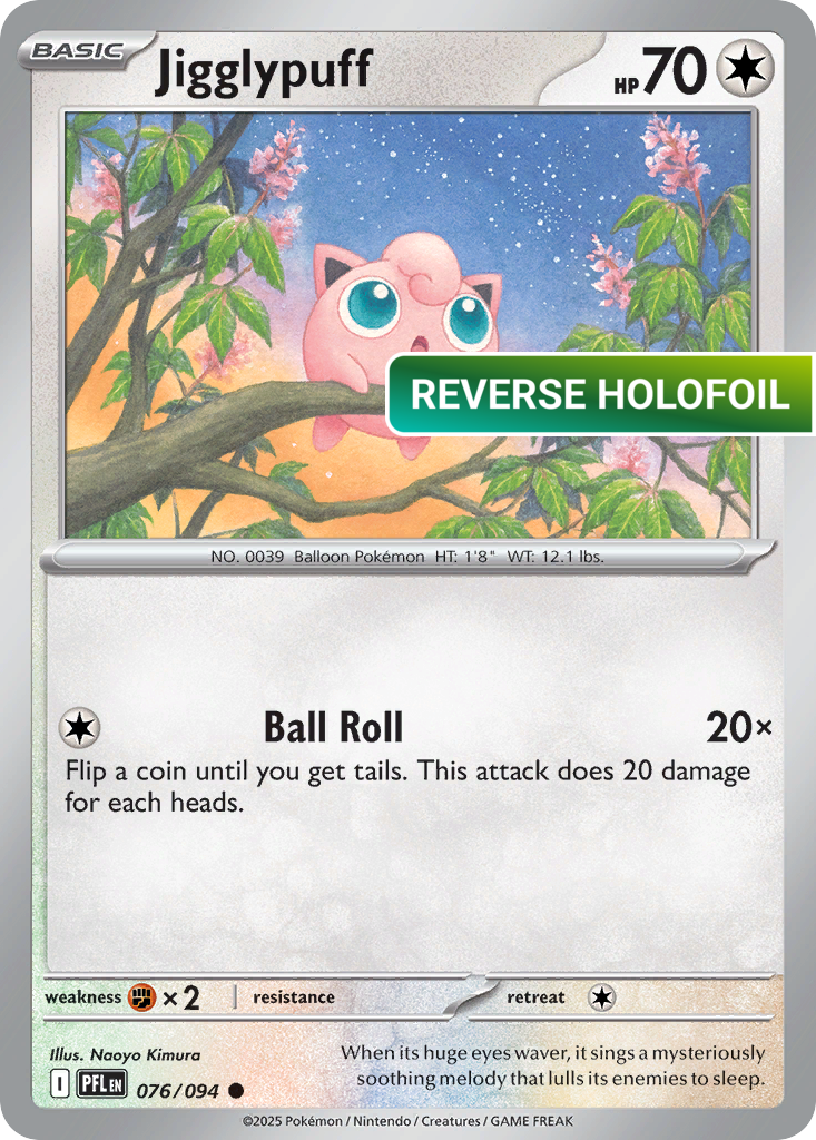 Jigglypuff (PFL) #76 [EN/R] s/o