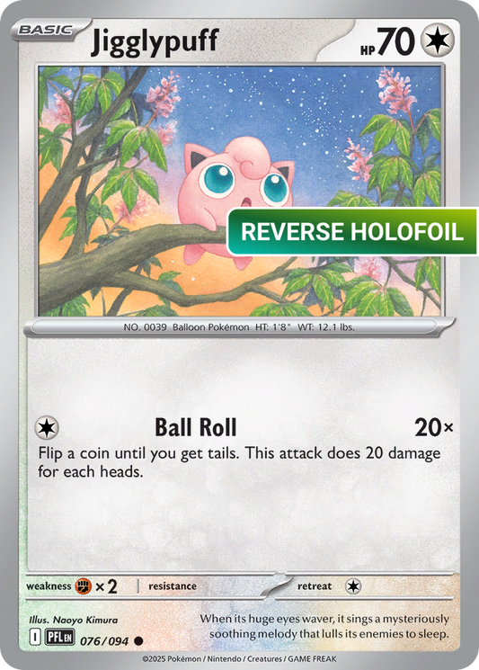 Jigglypuff (PFL) #76 [EN/R] s/o