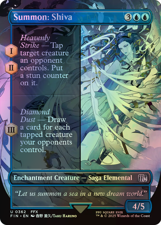 Summon: Shiva (FIN) #362 [EN/F] s/o