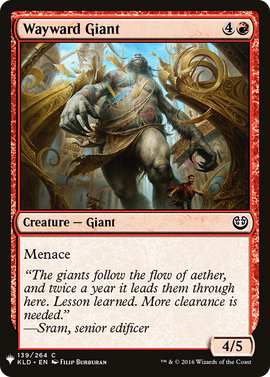 Wayward Giant (PLST) #KLD-139 [EN/N]