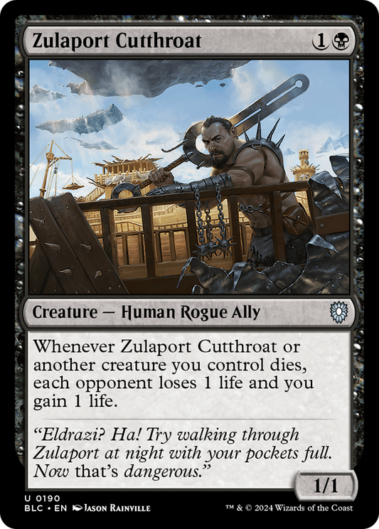 Zulaport Cutthroat (BLC) #190 [EN/N]