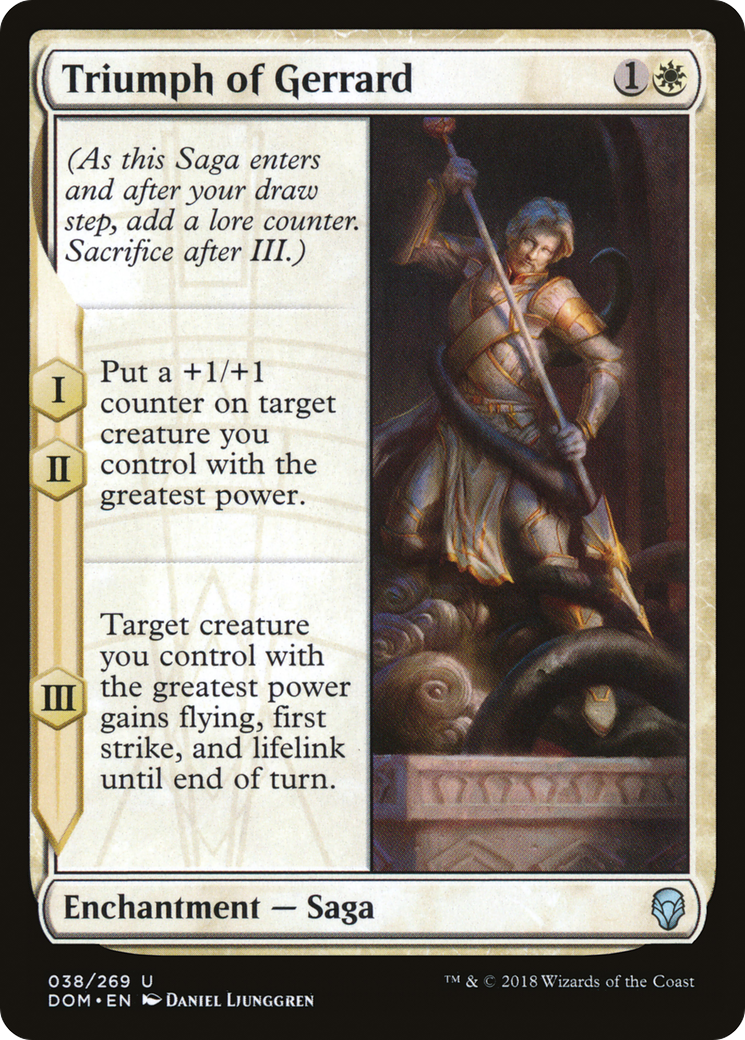 Triumph of Gerrard (DOM) #38 [EN/N]