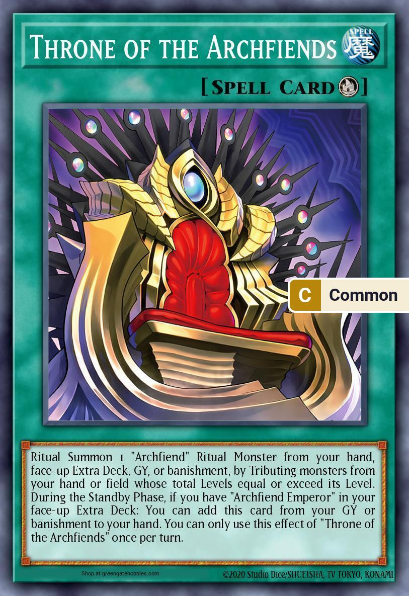 Throne of the Archfiends (BPRO-AE) #BPRO-AE059 [EN/C]