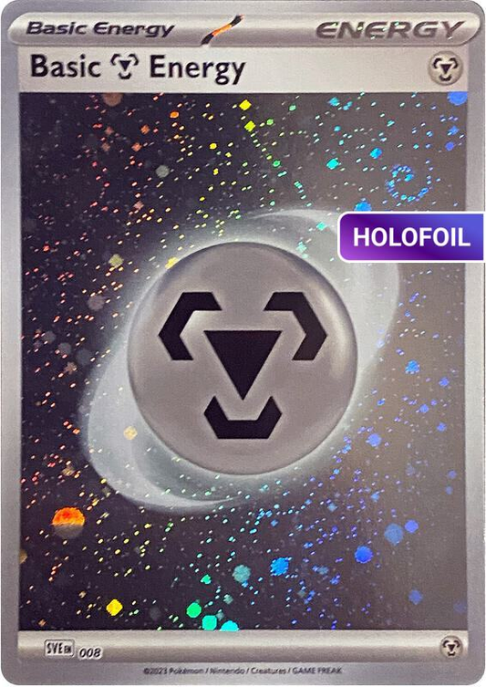 Basic Metal Energy (Cosmos Holo) (SVE) #008_V2 [EN/H]