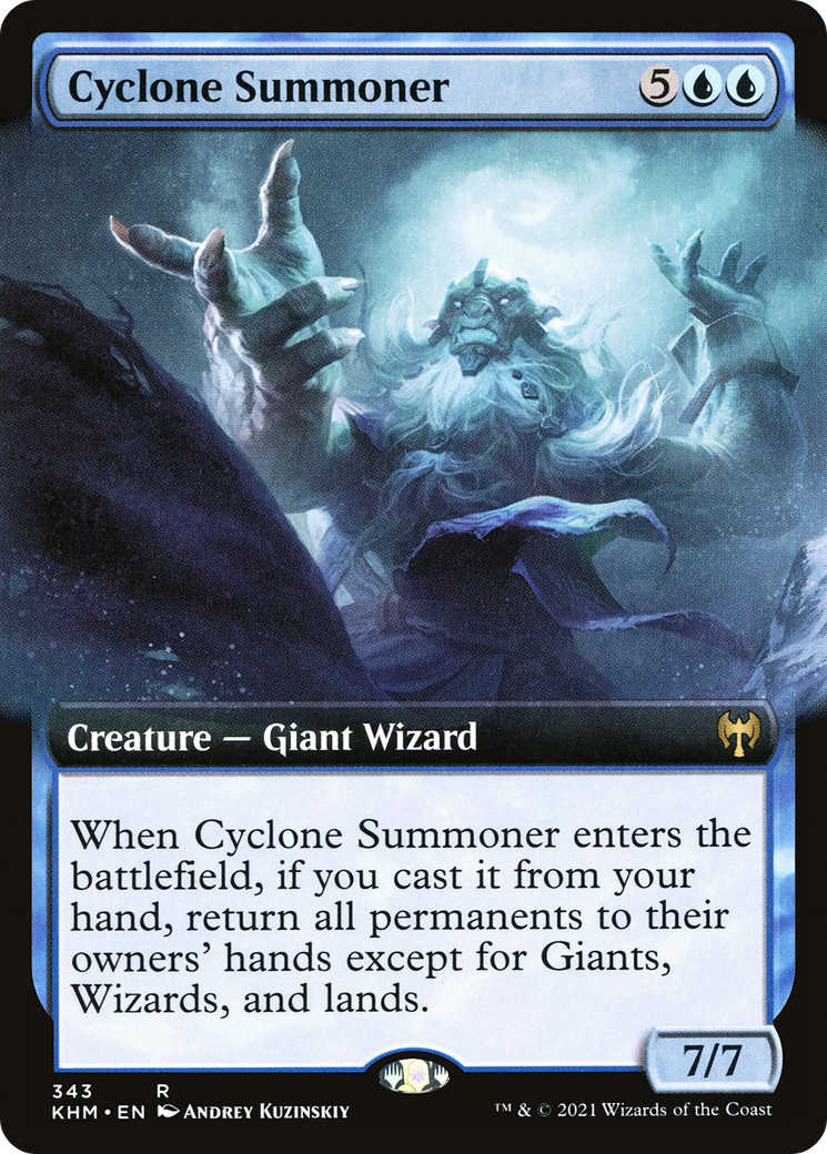Cyclone Summoner (KHM) #343 [EN/N] s/o