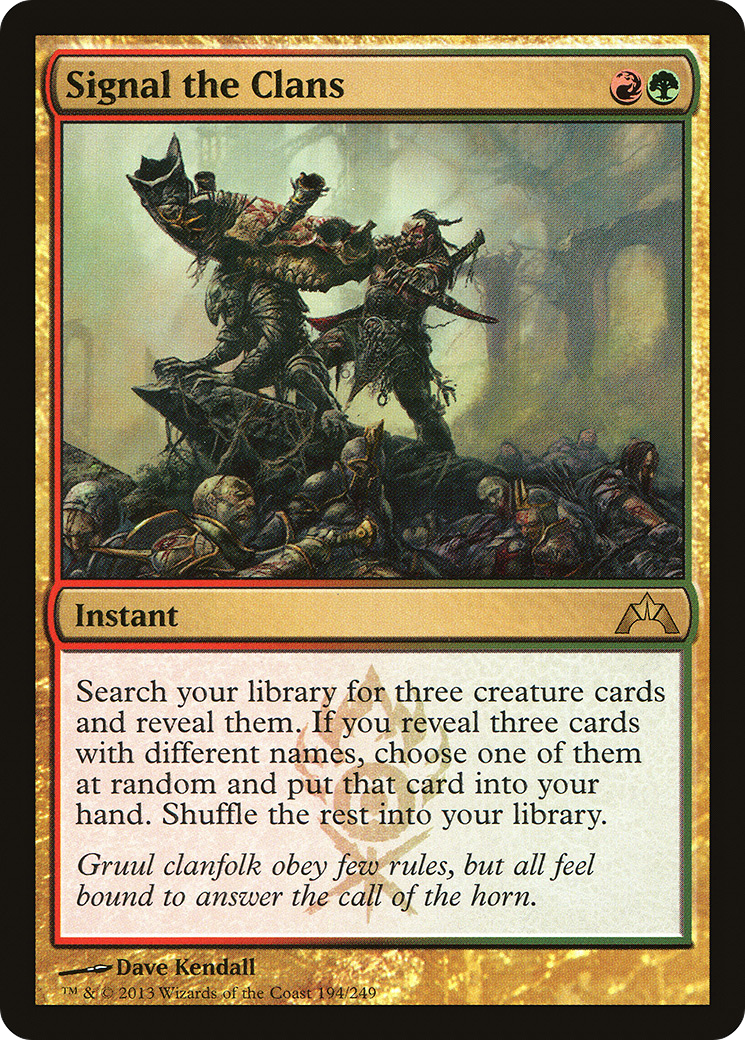 Signal the Clans (GTC) #194 [EN/N]