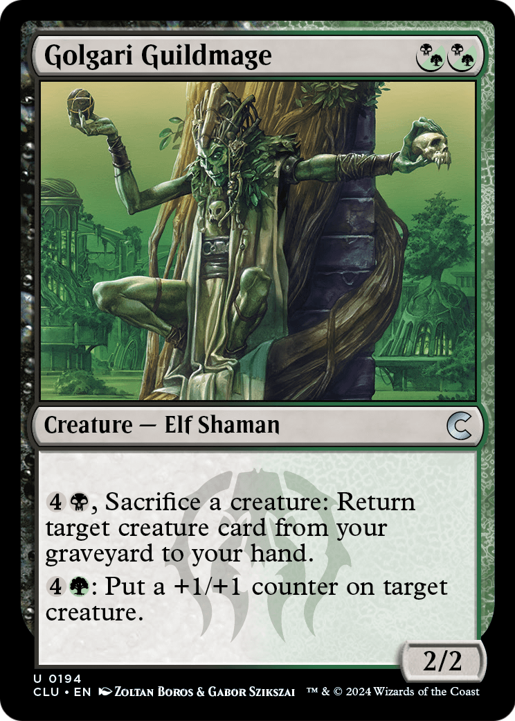 Golgari Guildmage (CLU) #194 [EN/N]