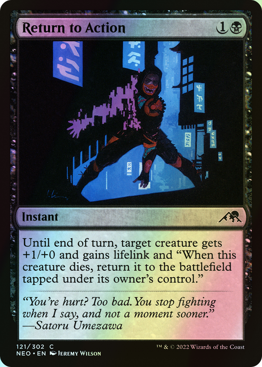 Return to Action (NEO) #121 [EN/F] s/o