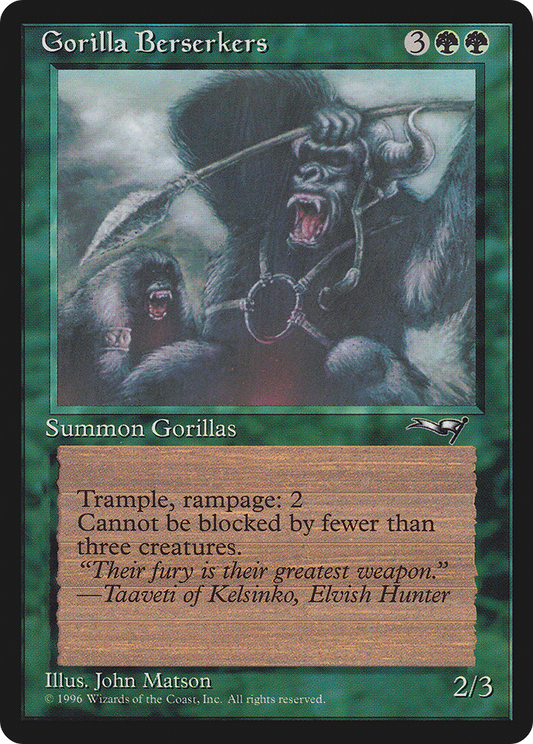 Gorilla Berserkers (ALL) #93a [EN/N]