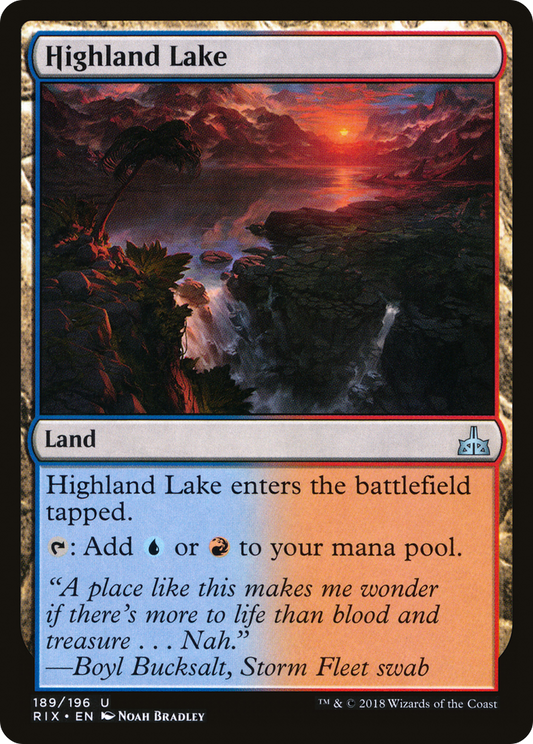 Highland Lake (RIX) #189 [EN/N]
