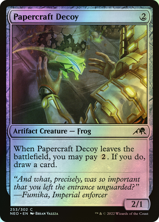 Papercraft Decoy (NEO) #253 [EN/F]