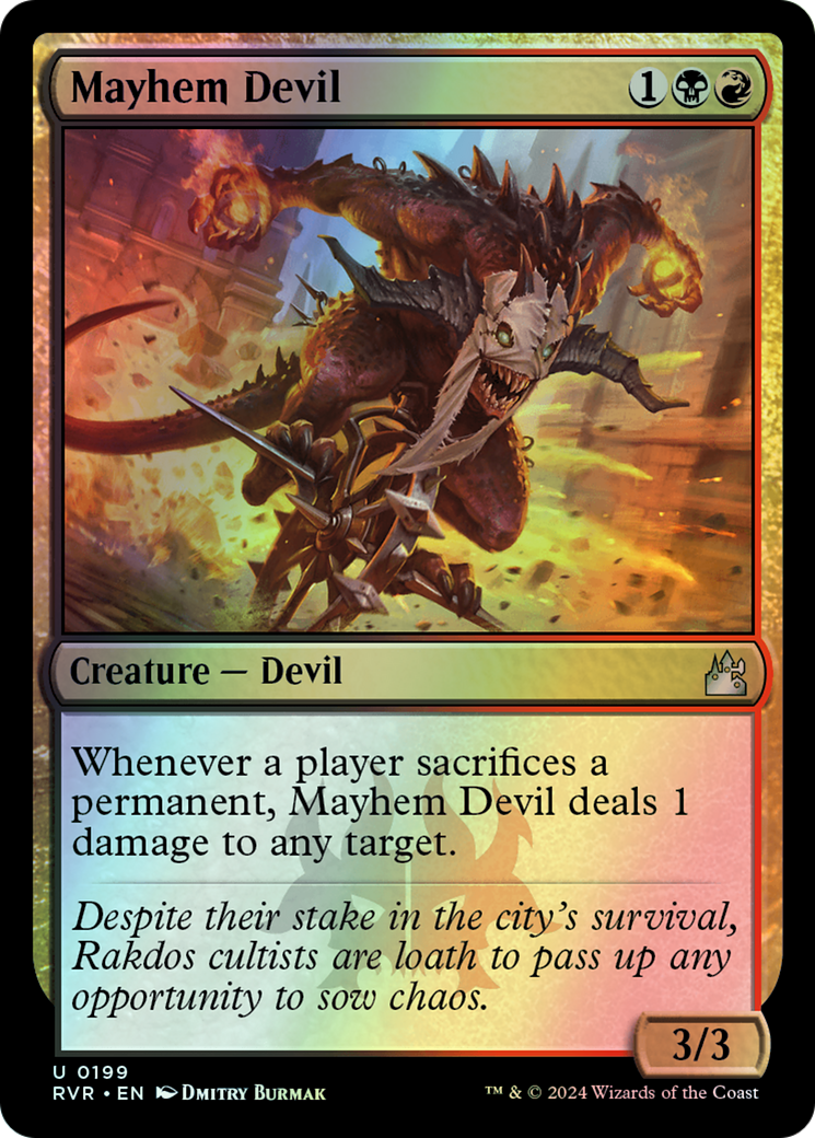 Mayhem Devil (RVR) #199 [EN/F]