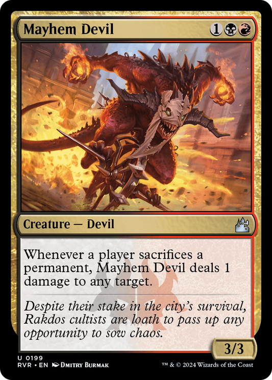 Mayhem Devil (RVR) #199 [EN/N]