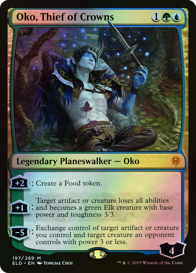 Oko, Thief of Crowns (ELD) #197 [EN/F] s/o