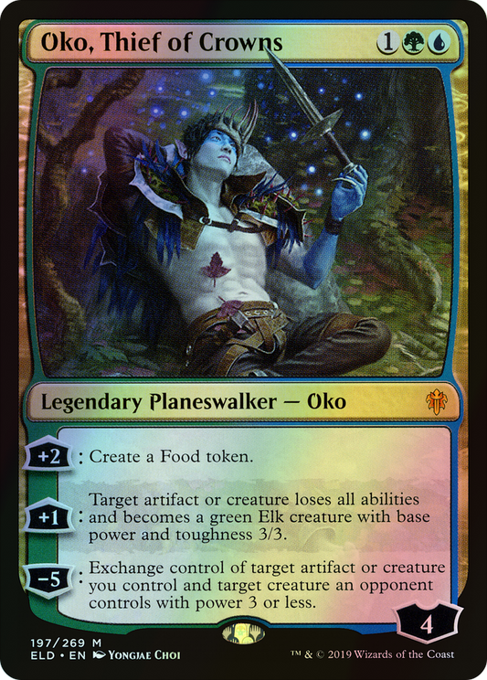 Oko, Thief of Crowns (ELD) #197 [EN/F] s/o