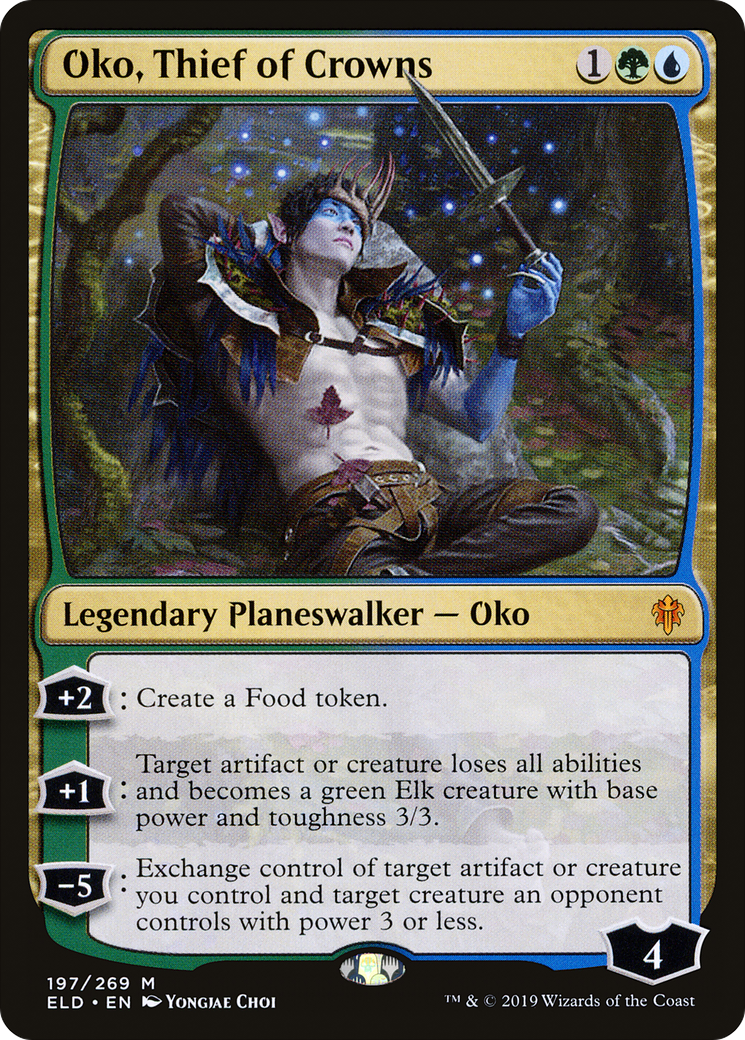 Oko, Thief of Crowns (ELD) #197 [EN/N] s/o