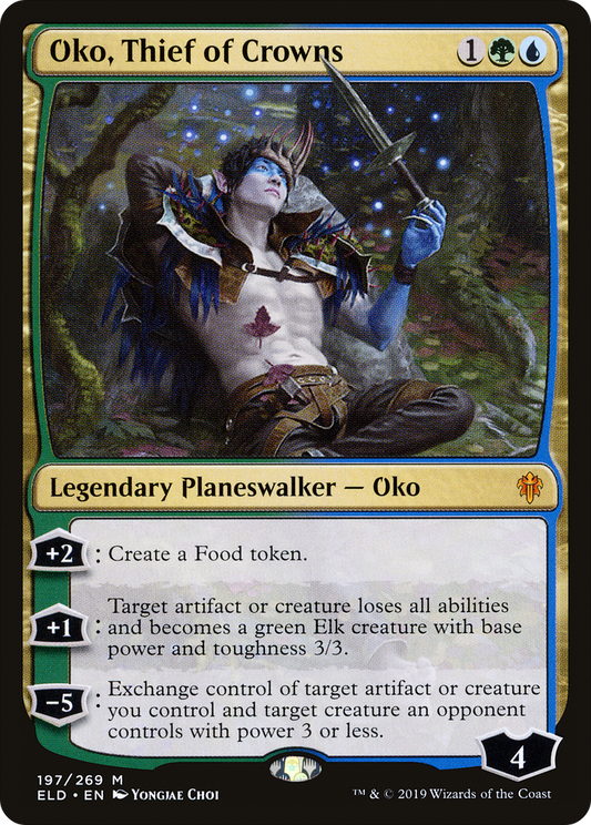 Oko, Thief of Crowns (ELD) #197 [EN/N] s/o