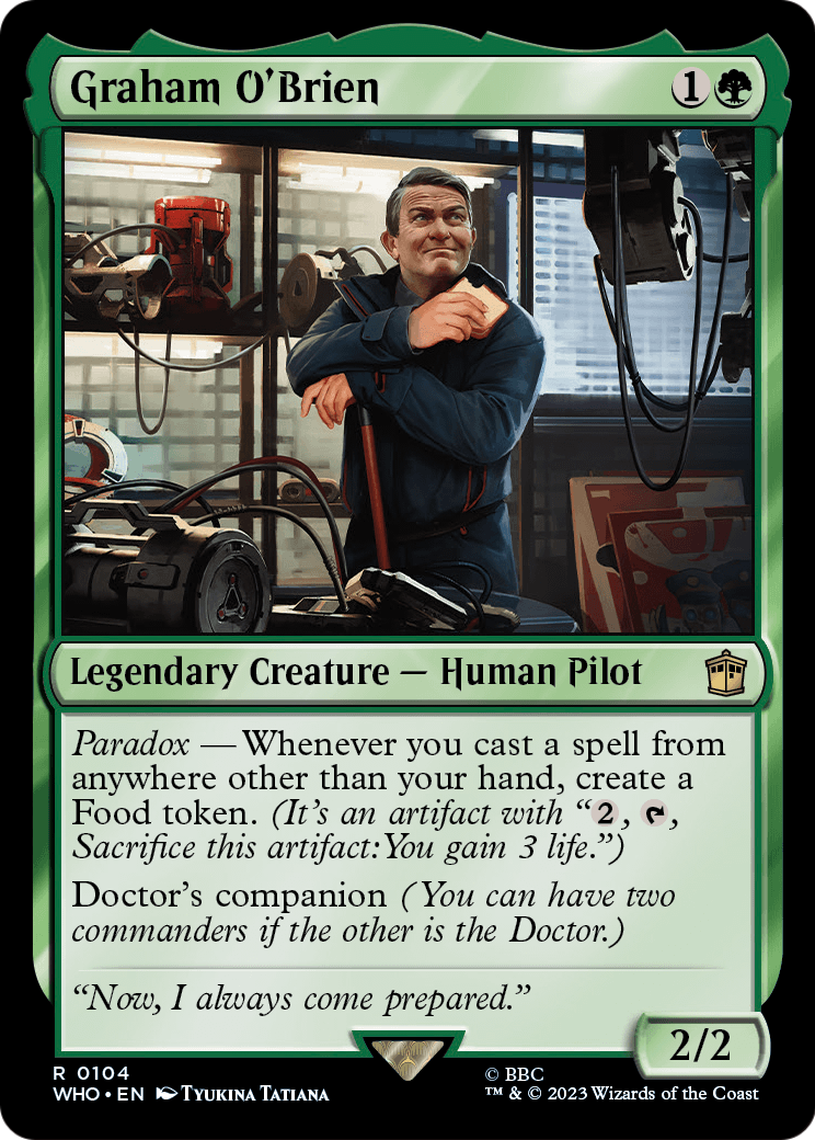 Graham O'Brien (WHO) #104 [EN/N]