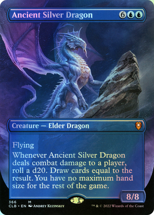 Ancient Silver Dragon (CLB) #366 [EN/F] s/o