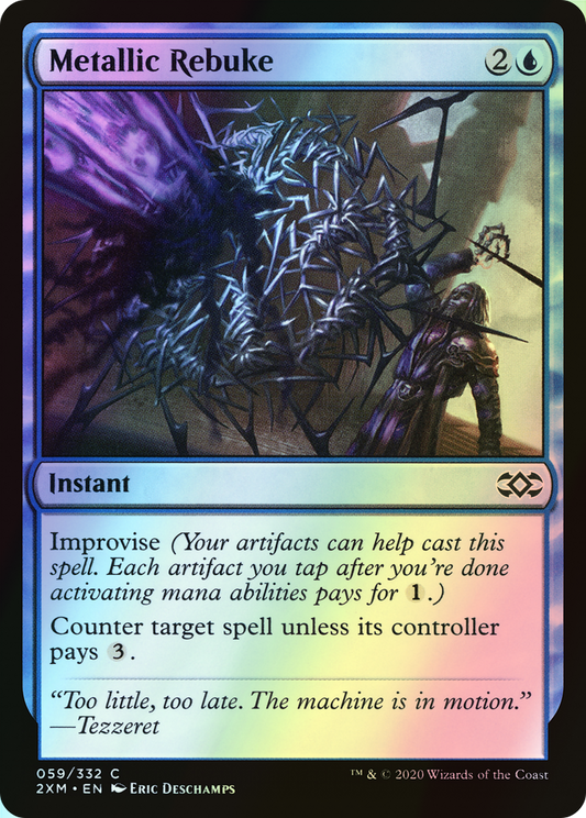 Metallic Rebuke (2XM) #59 [EN/F]