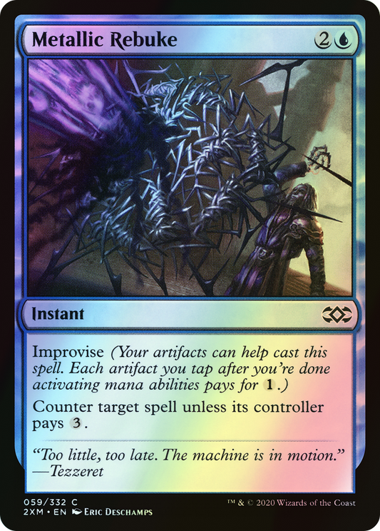 Metallic Rebuke (2XM) #59 [EN/F]