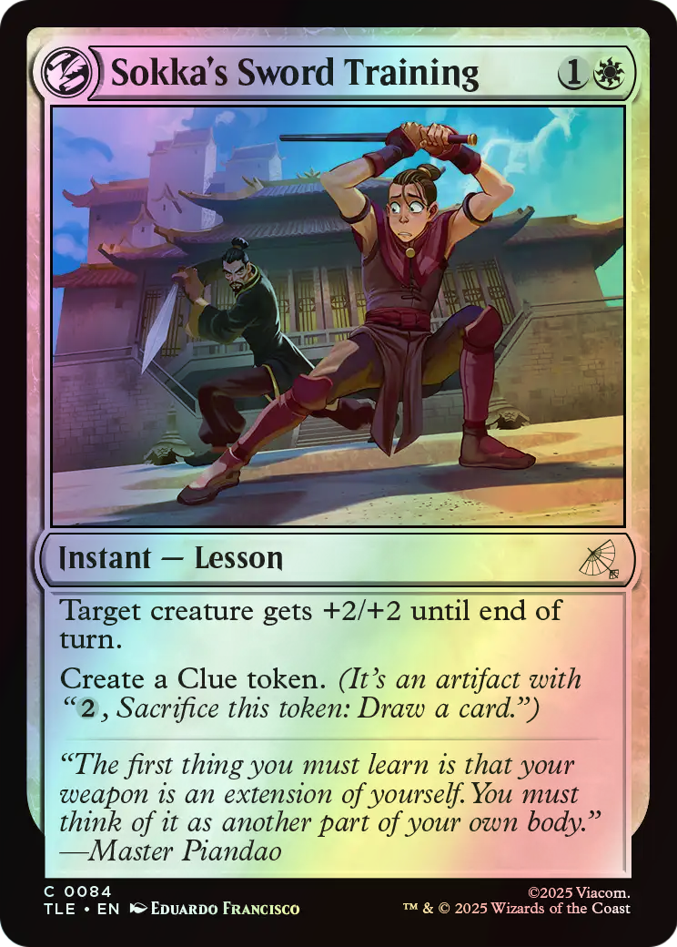 Sokka's Sword Training (TLE) #84 [EN/F]