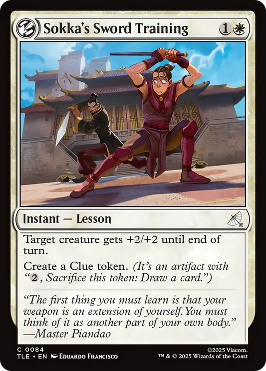 Sokka's Sword Training (TLE) #84 [EN/N]