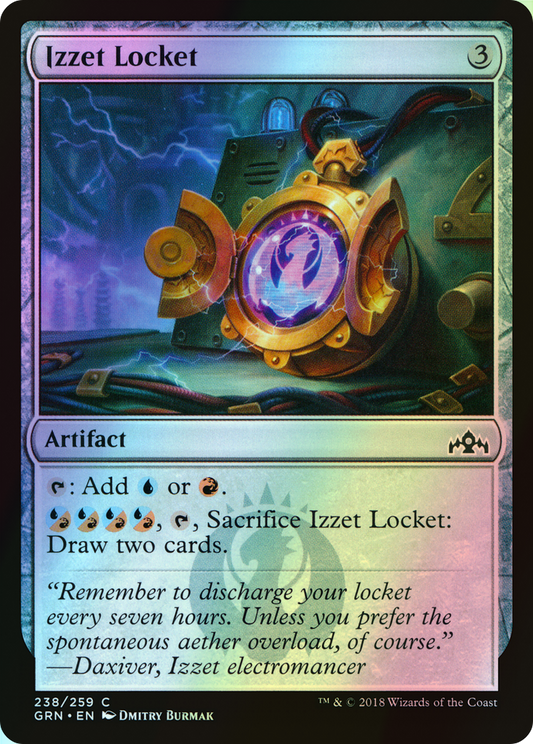 Izzet Locket (GRN) #238 [EN/F] s/o