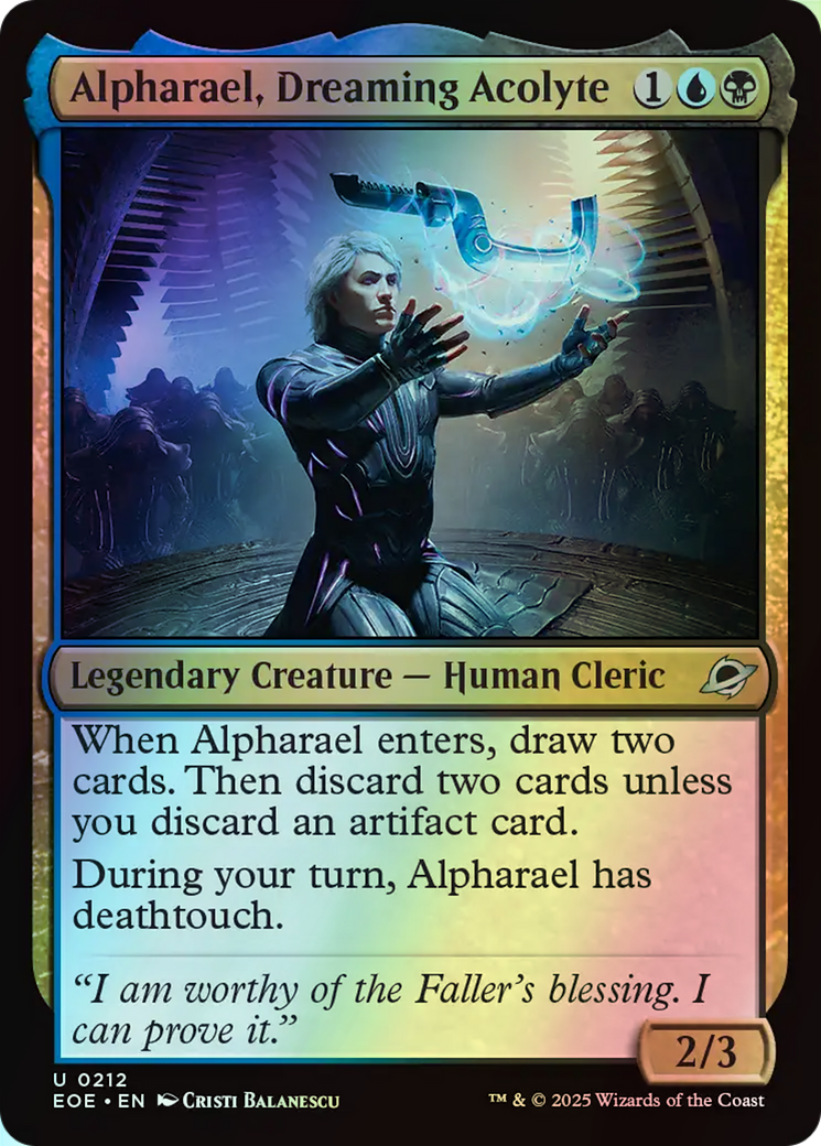 Alpharael, Dreaming Acolyte (EOE) #212 [EN/F] s/o