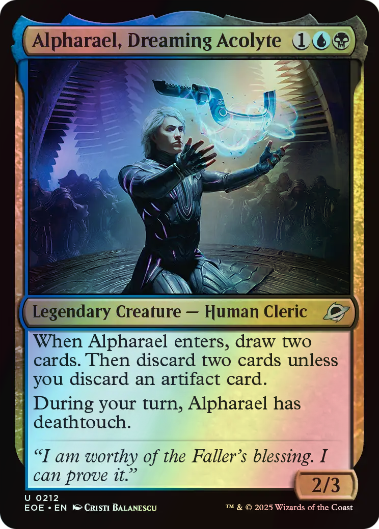 Alpharael, Dreaming Acolyte (EOE) #212 [EN/F] s/o