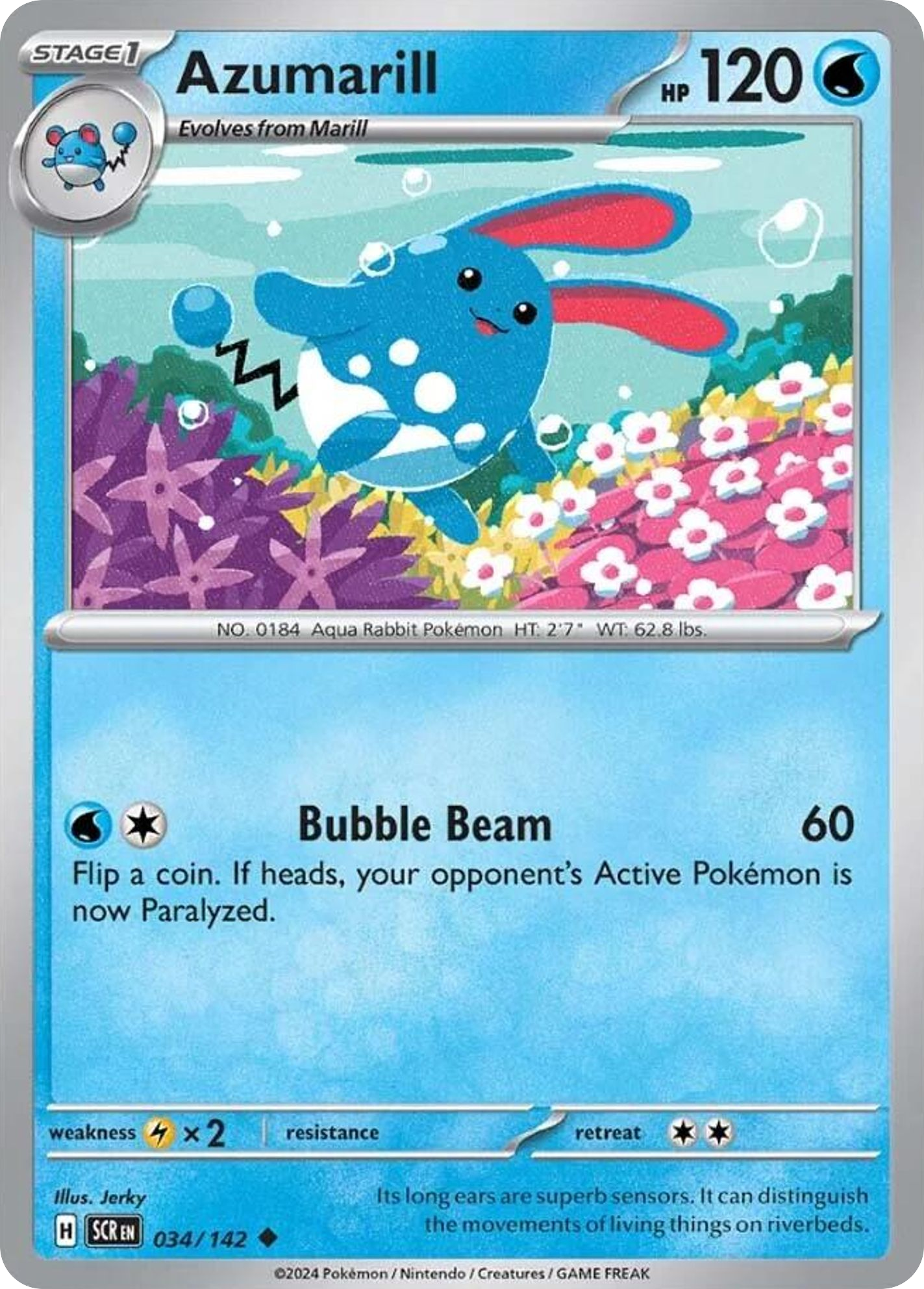 Azumarill (SCR) #034 [EN/N]