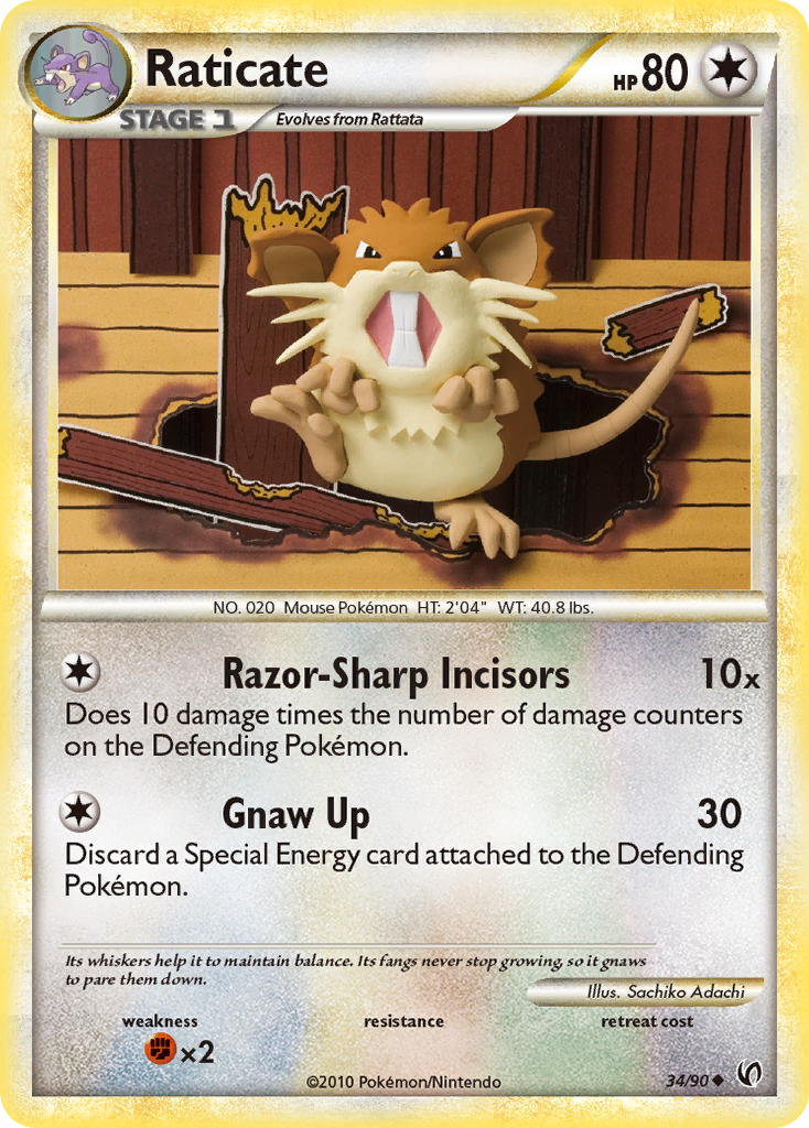Raticate (UD) #34 [EN/N]