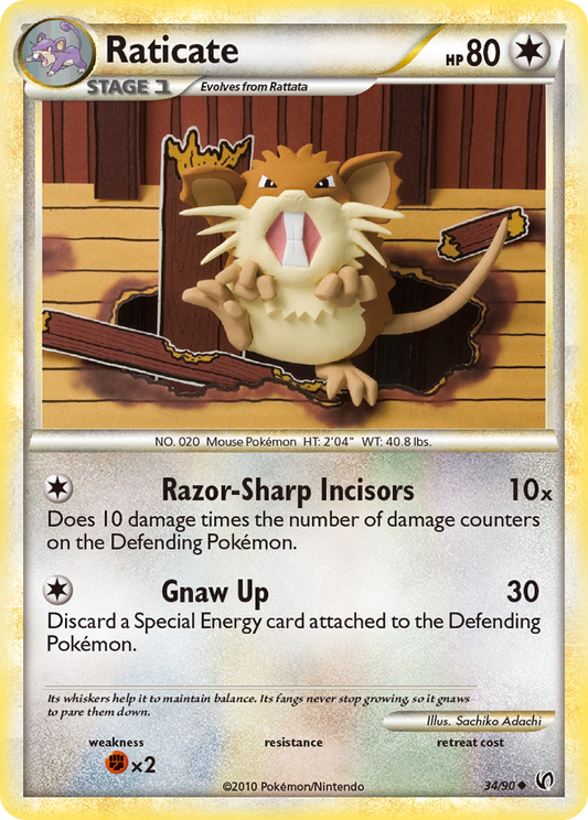 Raticate (UD) #34 [EN/N]