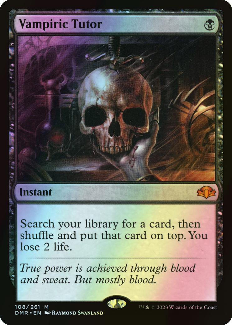 Vampiric Tutor (DMR) #108 [EN/F]