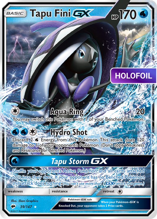 Tapu Fini GX (BUS) #39 [EN/H]