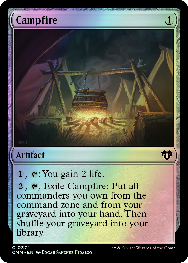 Campfire (CMM) #374 [EN/F] s/o