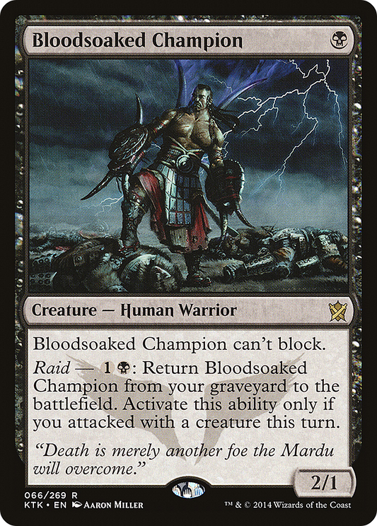 Bloodsoaked Champion (KTK) #66 [EN/N]