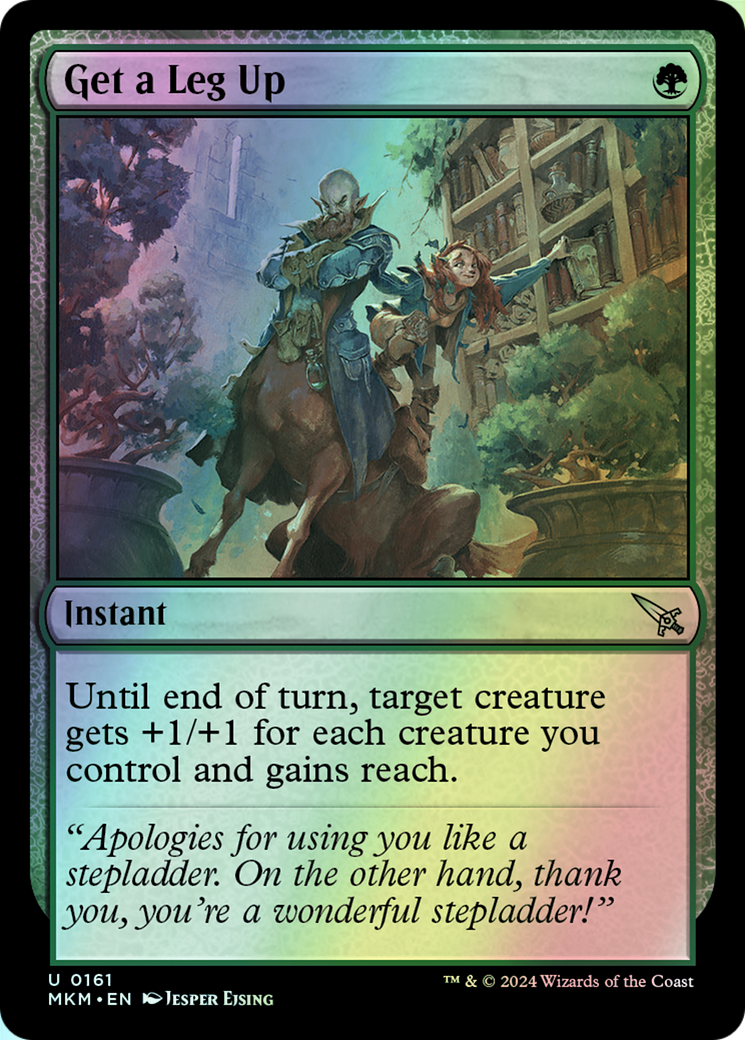 Get a Leg Up (MKM) #161 [EN/F]