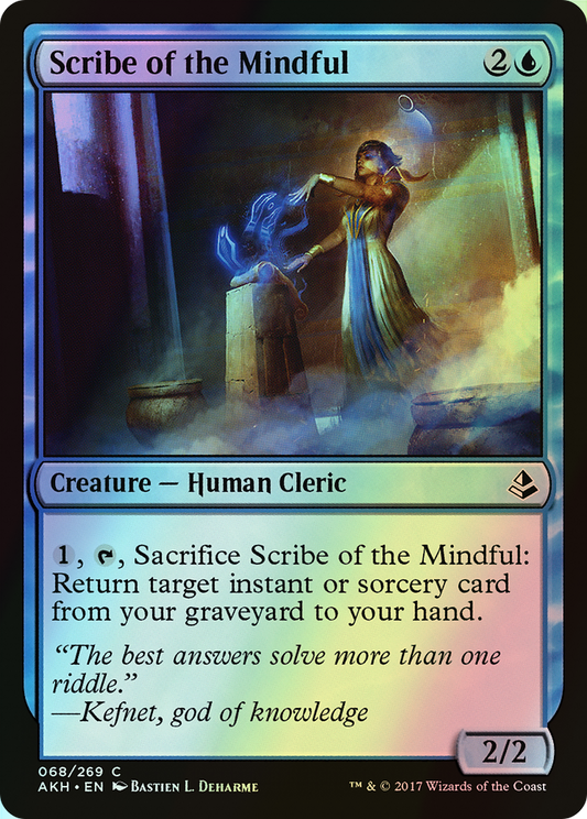 Scribe of the Mindful (AKH) #68 [EN/F]