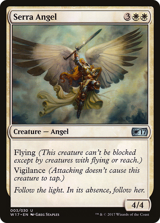 Serra Angel (W17) #3 [EN/N]