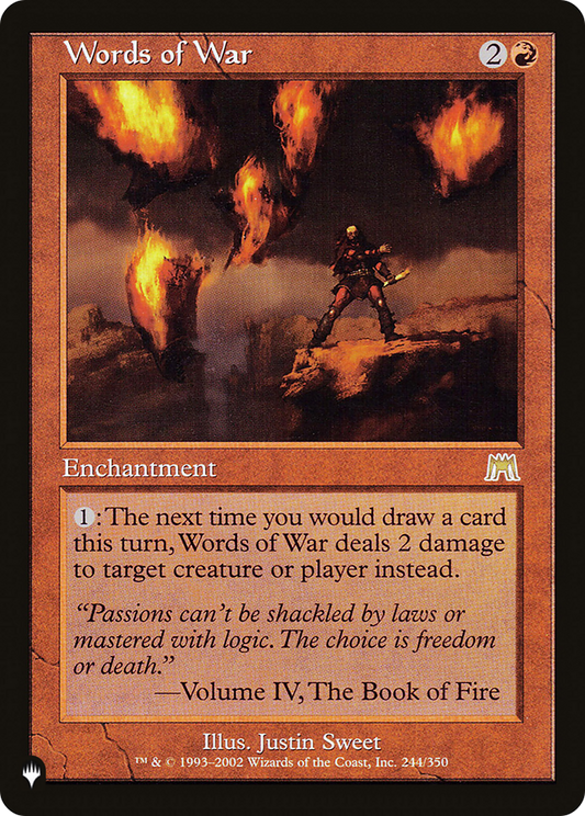 Words of War (PLST) #ONS-244 [EN/N]
