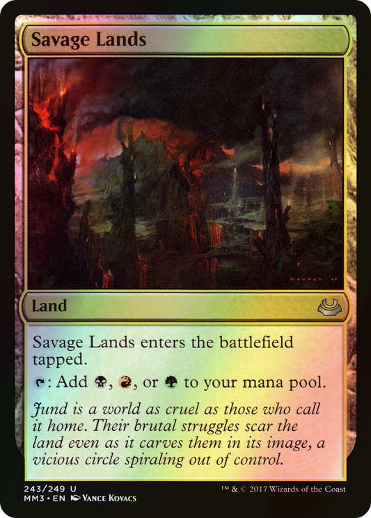 Savage Lands (MM3) #243 [EN/F]